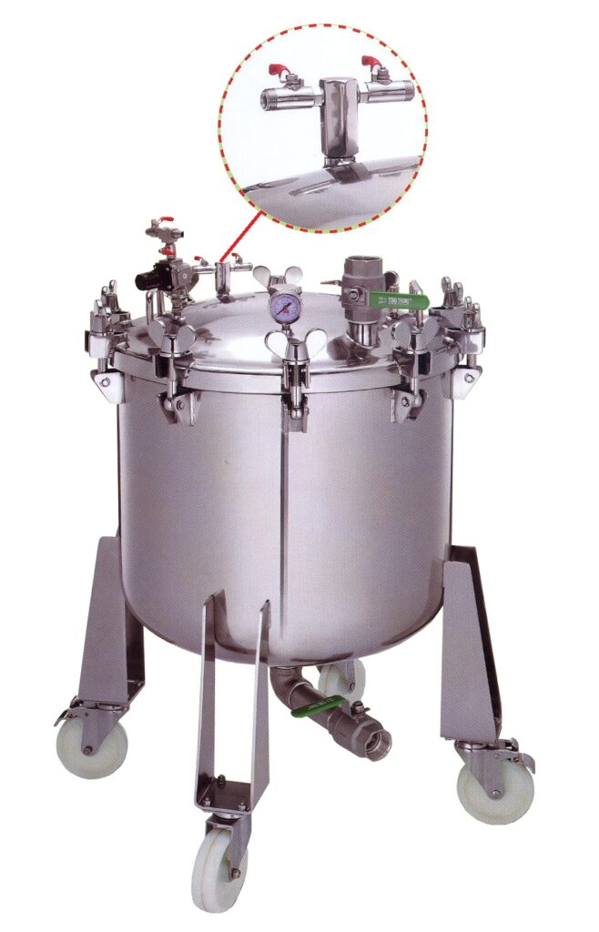 Paint Pressure Tank 120 Liter / 32 gallon